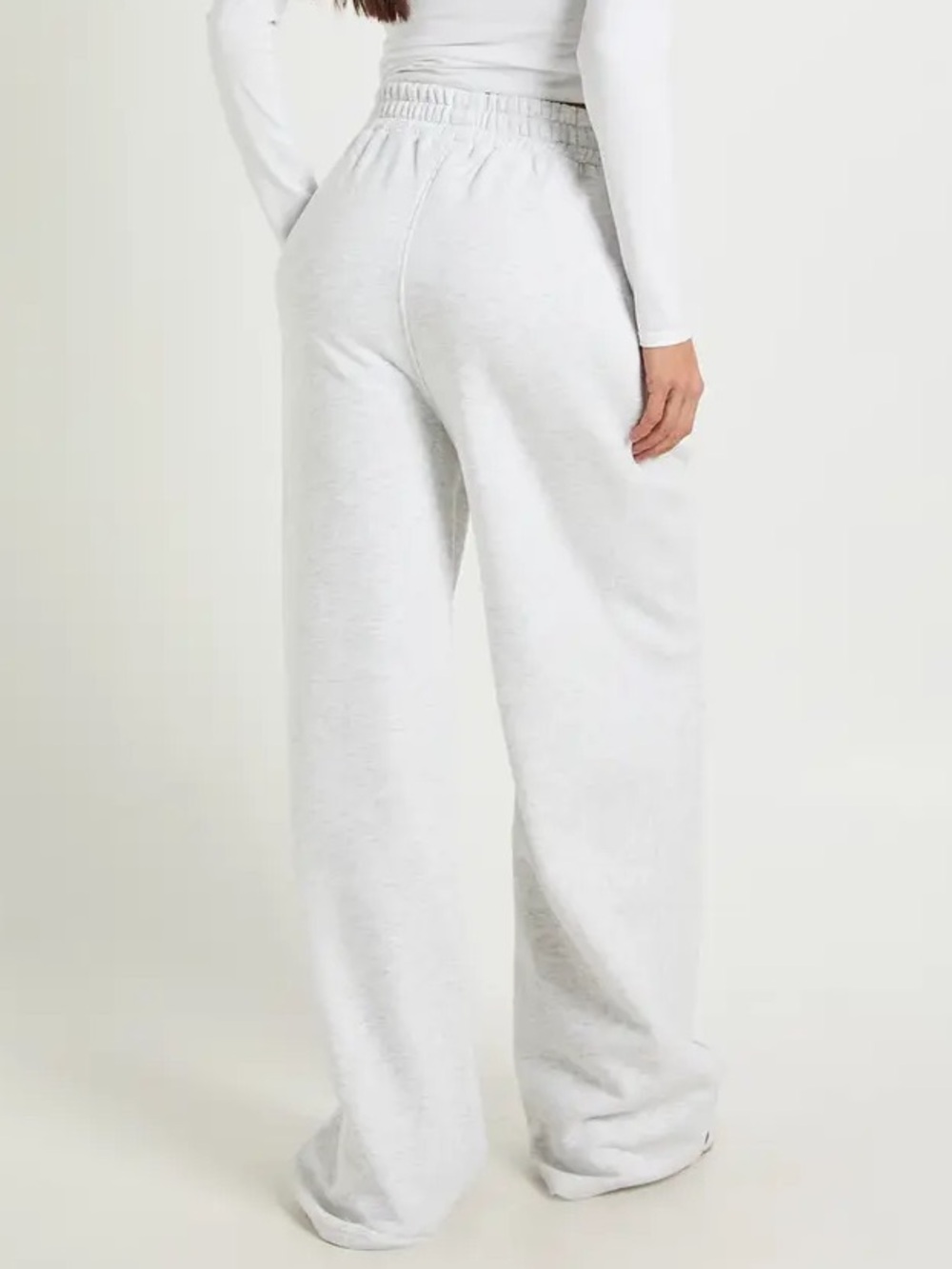 BOOHOO new High Waist Pleated Straight Leg Tall Jogger - Picture 6 of 12
